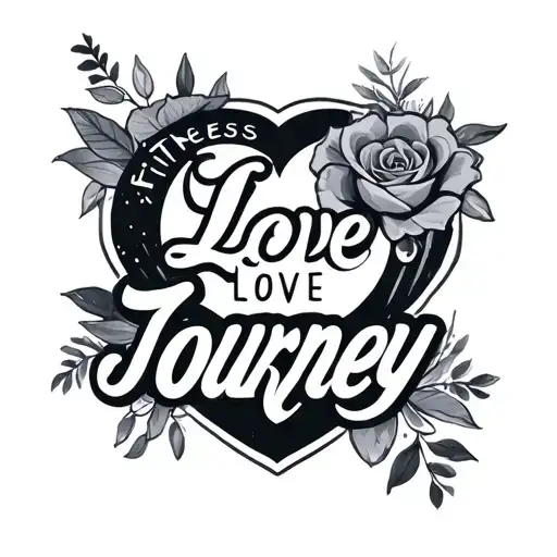 Fitness Life Love Journey Health