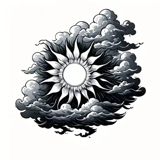 Sun Clouds Elbow Filler