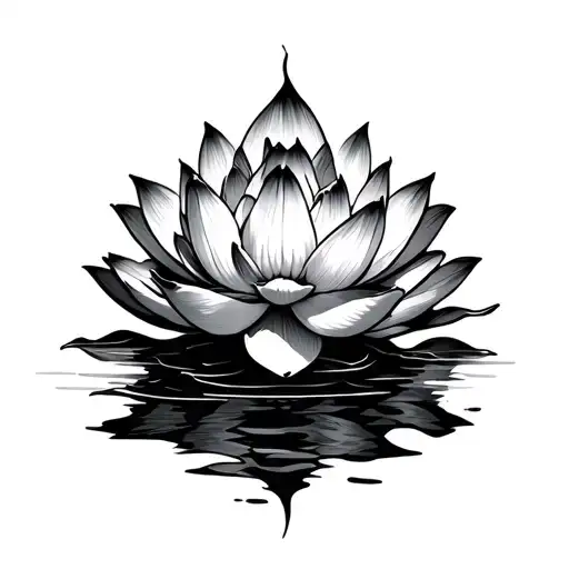 Lotus Flower Locked Prison Cell Exotic