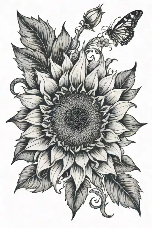 Floral Sunflower