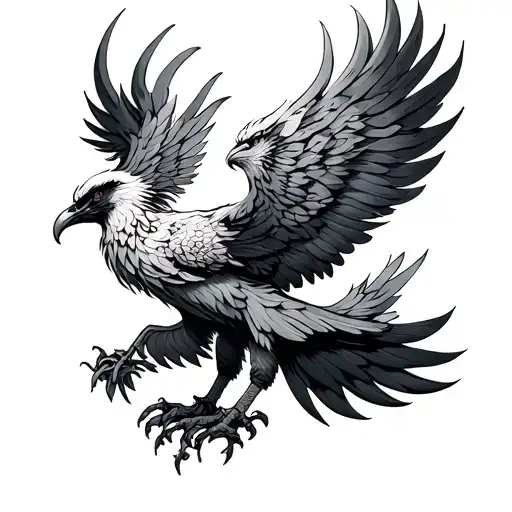 Phoenix With Brand Of Sacrifice Mark