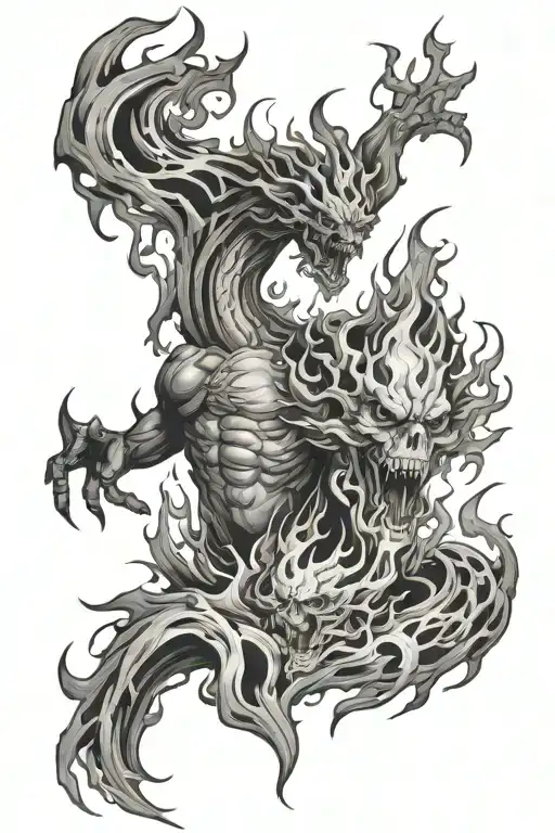 Insane And Fire Flames