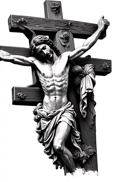 Crucified Jesus Christ Cross