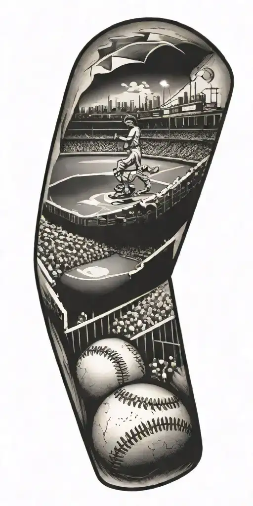 A Baseball Diamond