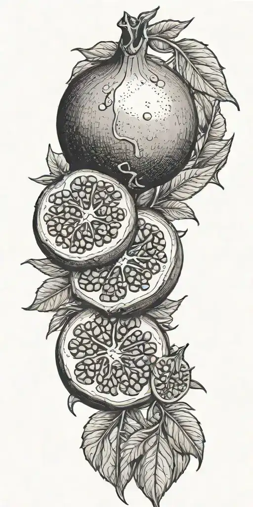 A Leafless Pomegranate