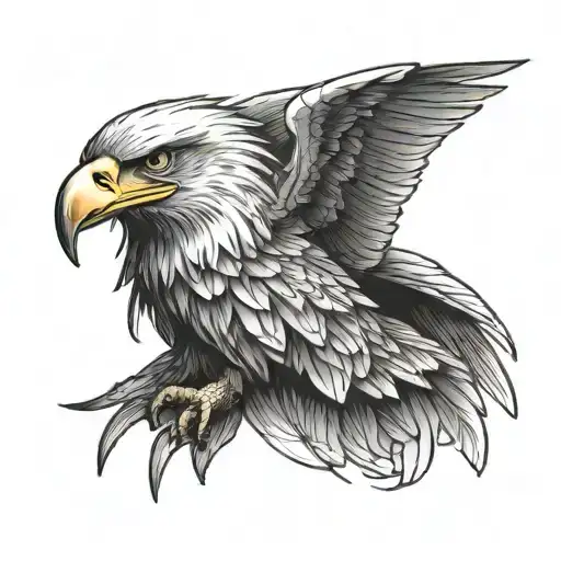 Eagle With A Sharp Eye And Named As Jothi