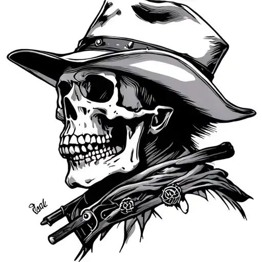 Skeleton Cowboy