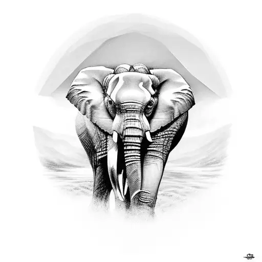 Elephant Sitting On Turtle