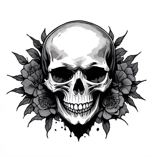 Skull Mysterious And Dark