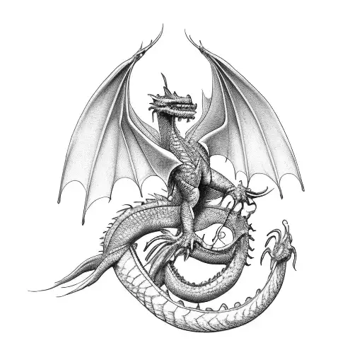 A Physical Therapist Healing A Dragon's Injured Wing