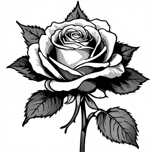 Rose With Text
