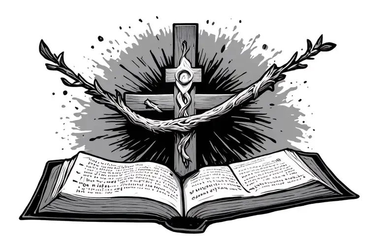 Cross And Bible Verse