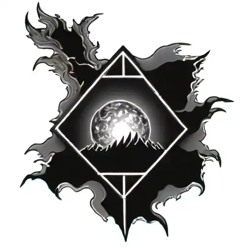 Sun And Aurora Borealis