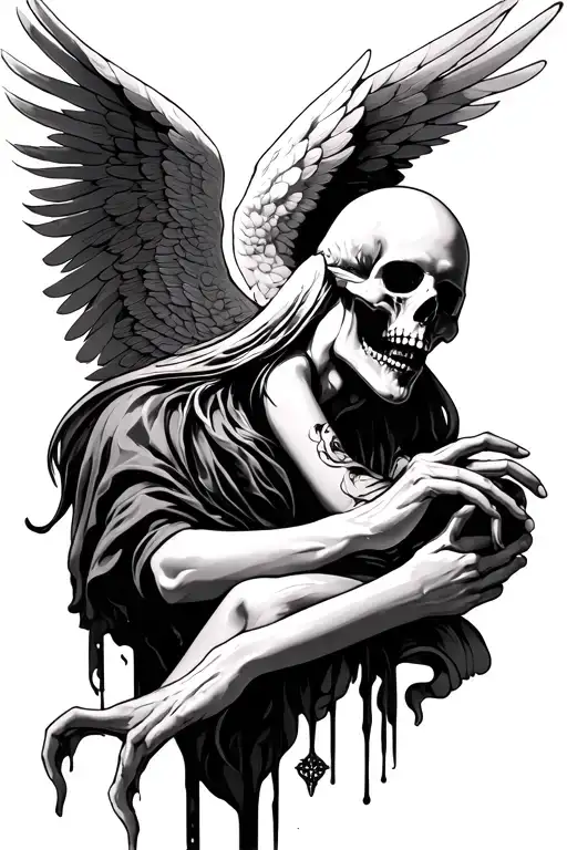Angel Of Death With A Meaning Ful Quote