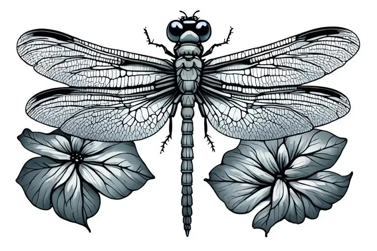 Dragonfly With Frame