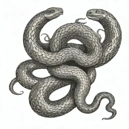 Snake On The Whole Back