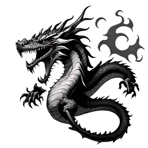 Dragon Eating Its Own Tail