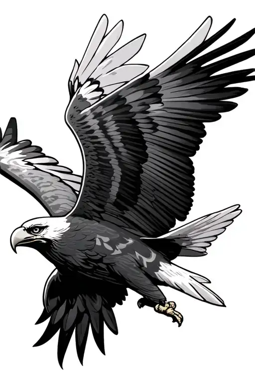 An Eagle With A F-15