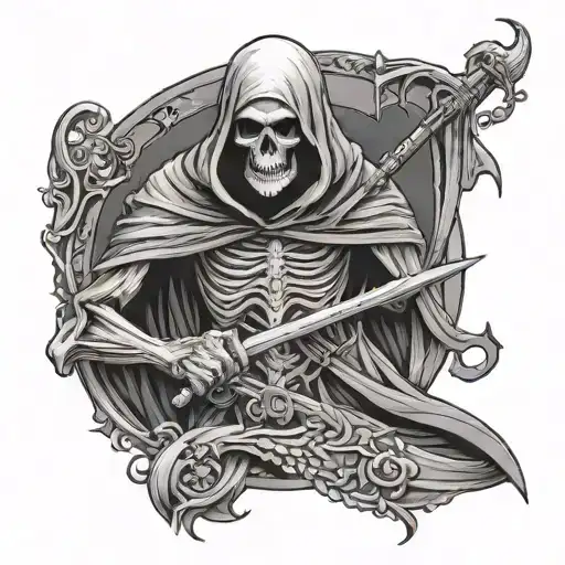 Reaper With Sithe And Scale Balanced