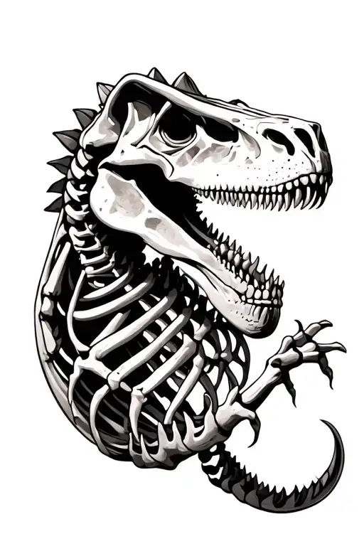 Mausasaurus Skeleton
