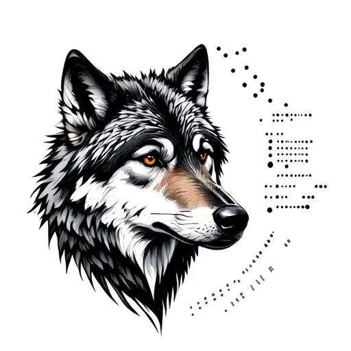 Wolf In Morse Code