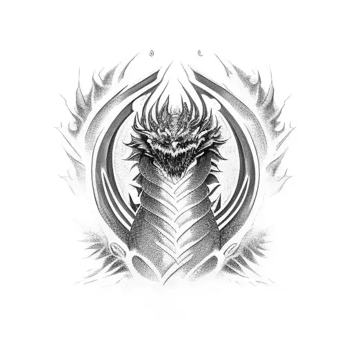 Dragon De Fuego Negro