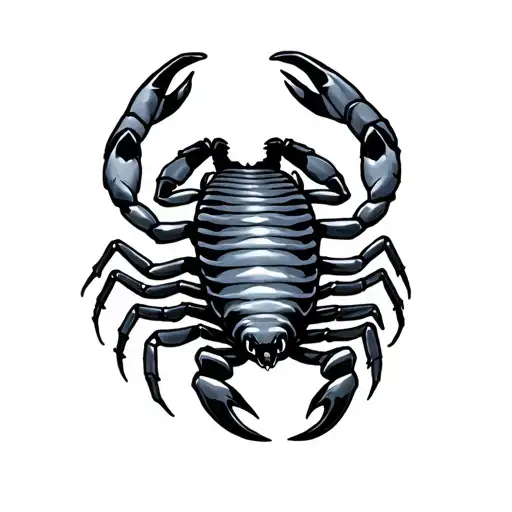 Scorpion With Southern Cross