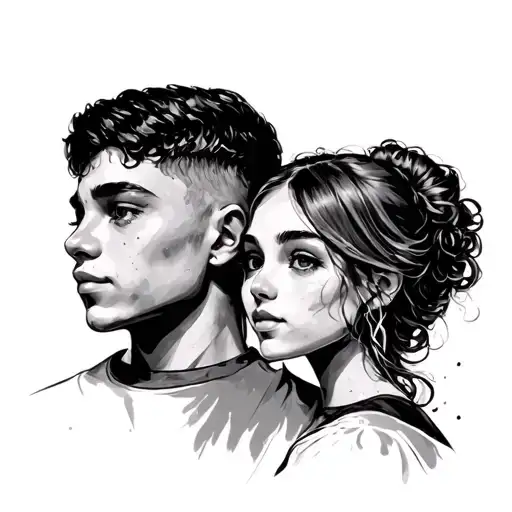 Brother And Sister Together