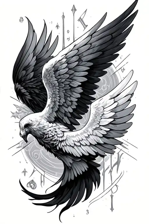 Wings And Roman Numbers