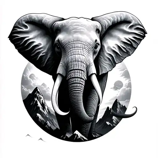 Elephant Moon Mountain Range