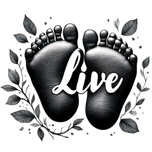Name Of Child Liv Connected With Baby Feet Than Live