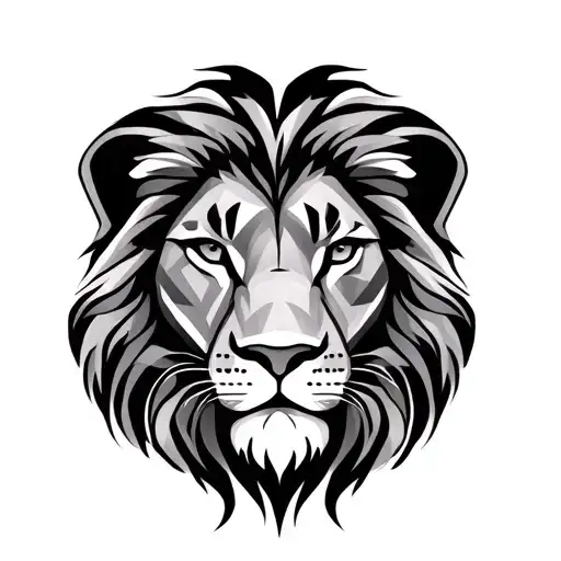 Tete De Lion Geo Patern