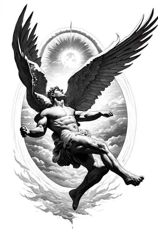 Icarus Falling From The Sun