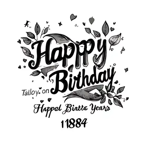 Birthday Years 1984 1986 1987