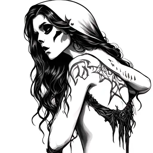 Sexy Female Grim Reaper