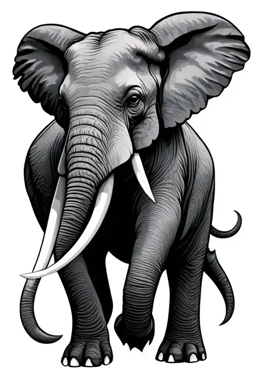 Elephant Protection Symbol