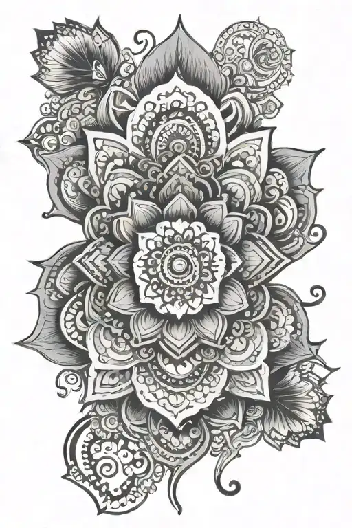Lotus Mandala Ornamental