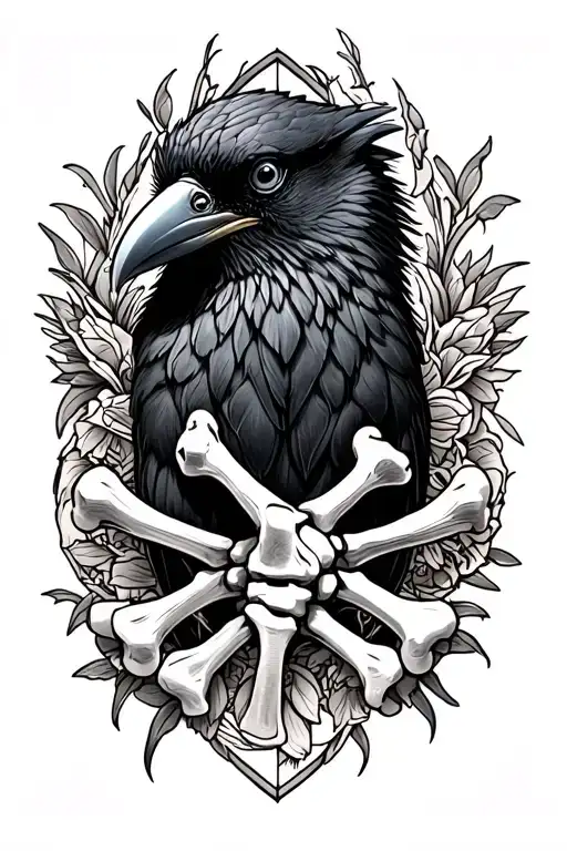 Crow Feet And Bones Mirrored