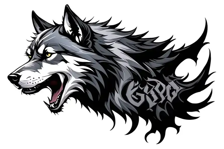Wolf Good And Evil