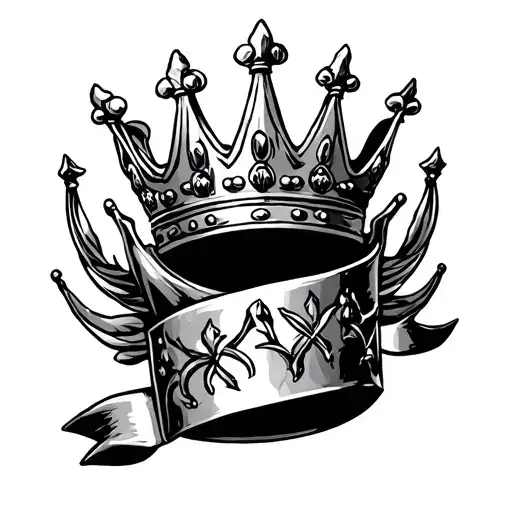 Kings Crown Around Arm Band