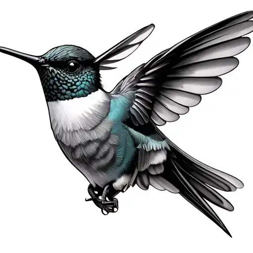 Hummingbird Hovering