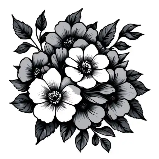 Flowers With The Word Hoa