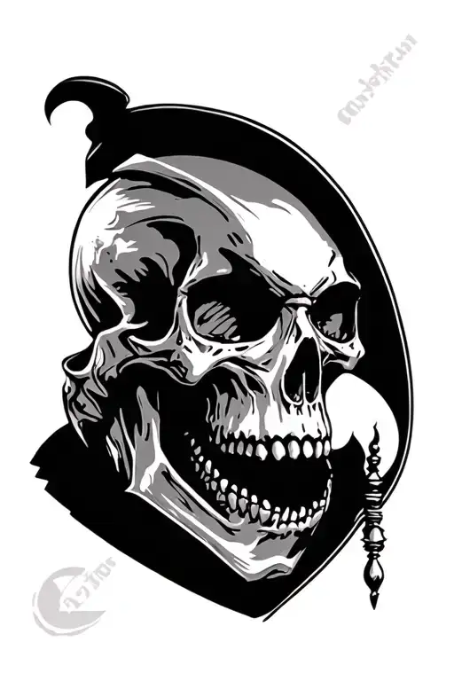 Reaper Skull With Snout