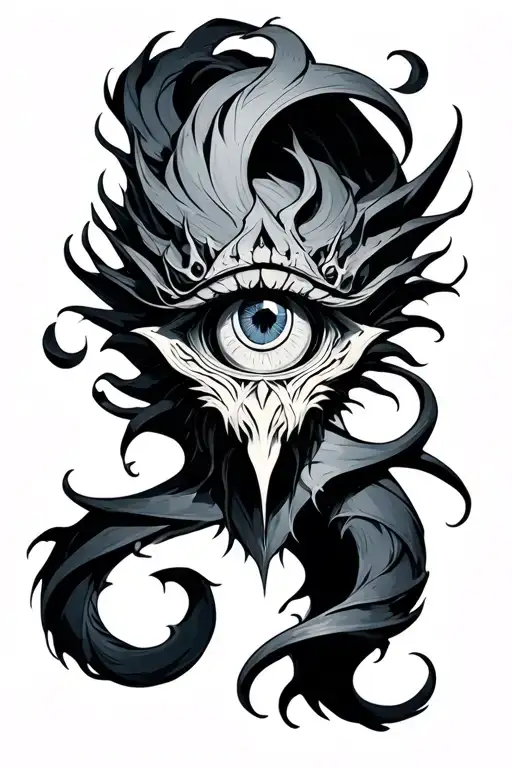 Triton With Evil Eye