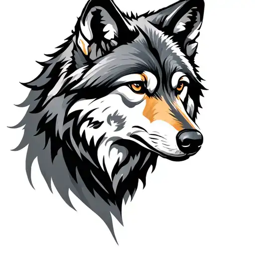 Autism Awareness Wolf