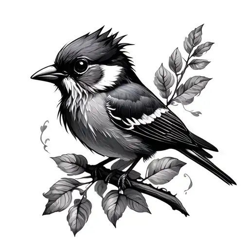 Lil Peep Bird Perched