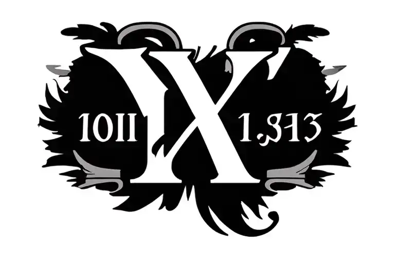 Roman Numerals Representing Important Dates