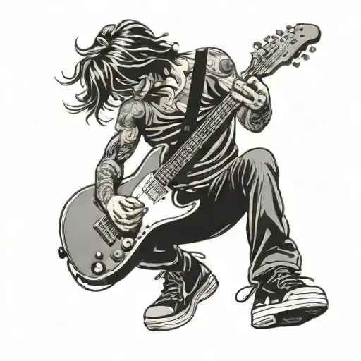 Guitar Player Dunking