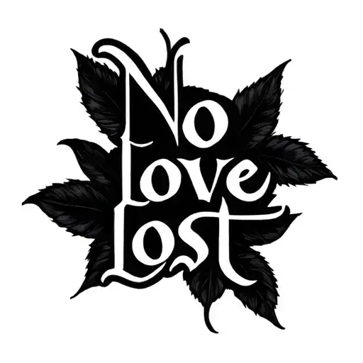 No Love Lost Font