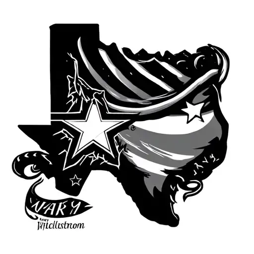 Texas Theme Tricep